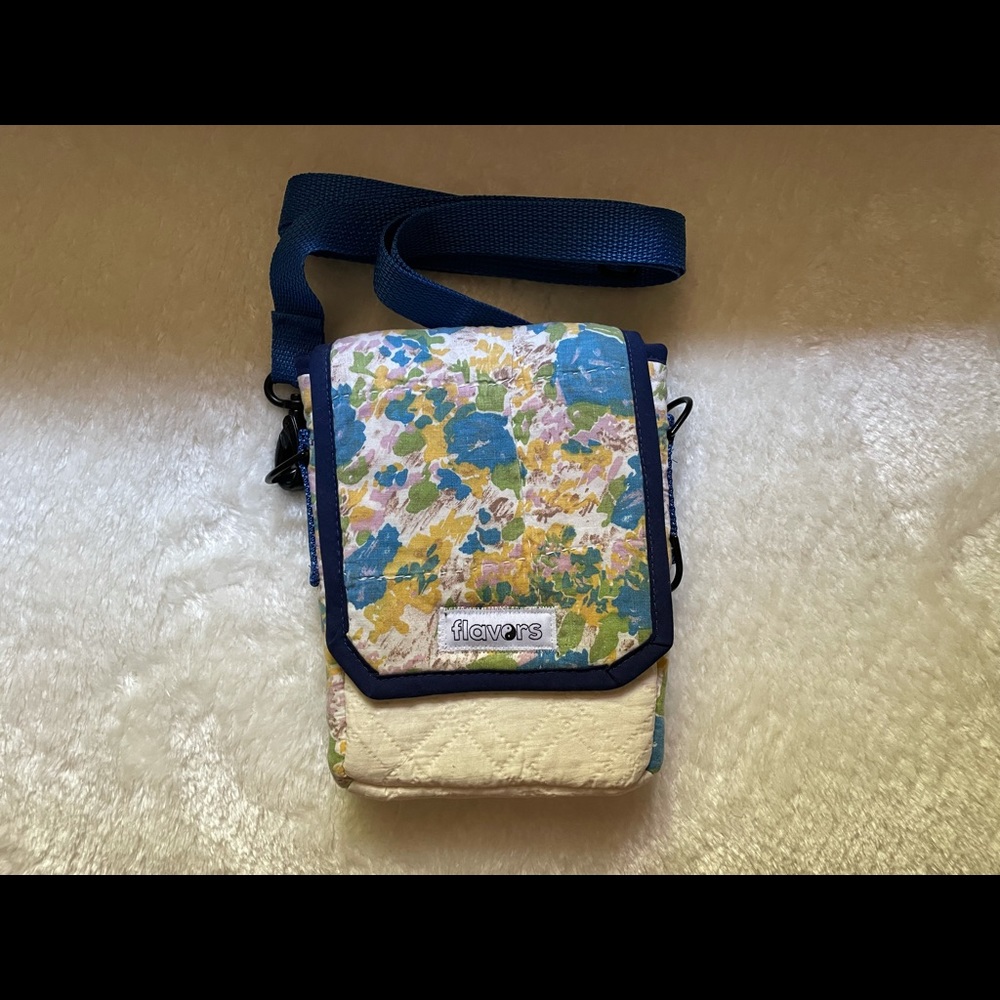 Psychic Outlaw x Flavors Creative Group Floral Quilt Crossbody (Never Used)